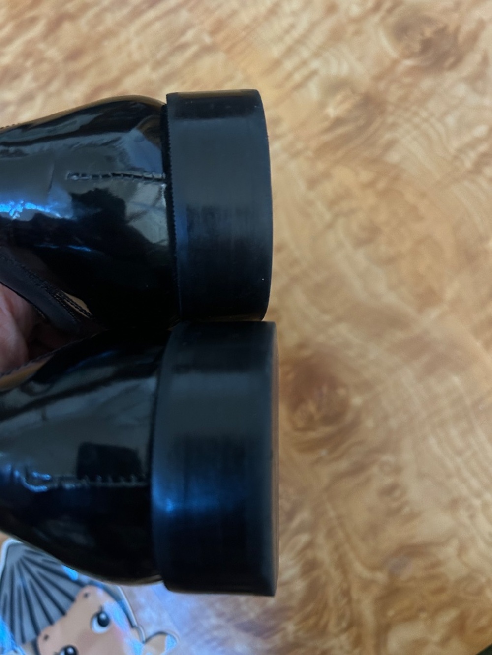 Stacy Adams Patent Leather Shoes size 10.5m for Tuxedo and other formal occasion - Picture 3 of 7